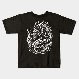 Chinese dragon tattoo Kids T-Shirt